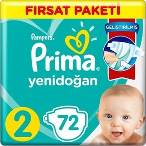 Bebek Bezi Aktif Bebek 2 Beden 72 Adet