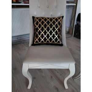 2 Adet kırlent Kılıfı kadife İŞLEMELİ 40 x 40 cm