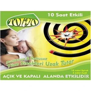 Kokusuz Dumansız Sinek Kaçıran Sinek Öldürücü Spiral Haşere Sivrisinek Kovucu