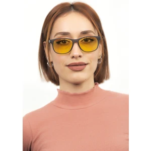 Füme Polarize Antifar Sürücü Gözlüğü