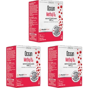 Ocean Methyl B12 1000 Mg Sprey / 5ml 3 Adet