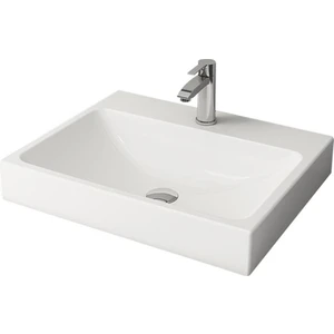 Bocchi Scala Tezgah Üstü Lavabo 60 cm Parlak Beyaz 1077-001-0126