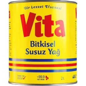 Bitkisel Katı Susuz Margarin 2 lt
