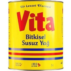 Bitkisel Katı Susuz Margarin 5 lt