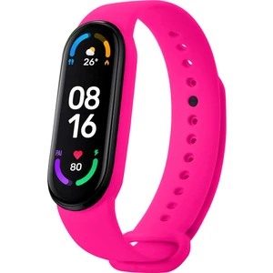 Xiaomi Mi Band 5 ve Mi Band 6 Uyumlu Yüksek Kalite Silikon Kordon