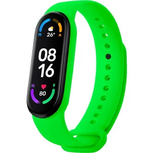 Xiaomi Mi Band 5 ve Mi Band 6 Uyumlu Yüksek Kalite Silikon Kordon