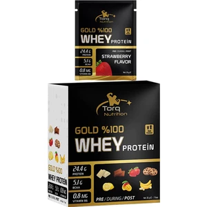 Torq Nutrition Gold Whey Protein 35 Gr X 7 Şase - Çilek