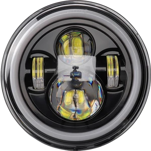 Kkmoon 12 V / 24 V Motosiklet Araba Far 7 Inç Yuvarlak LED (Yurt Dışından)