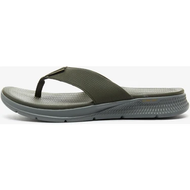 Skechers GO CONSİSTENT SANDAL-SYNTHWAV Erkek Yeşil Parmak Arası Terlik - 229035