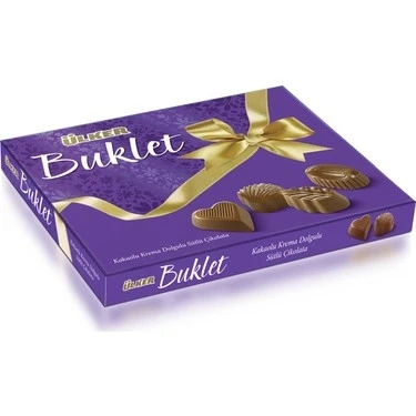 Ülker Buklet Dolgulu İkramlık Çikolata 200 gr x