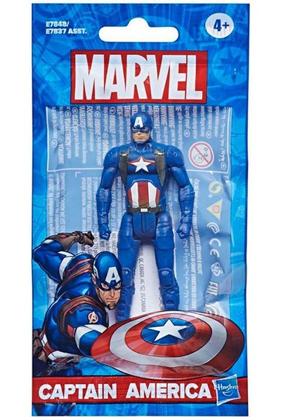 Captain Marvel Aksiyon Figürleri 9,5 cm Captain America