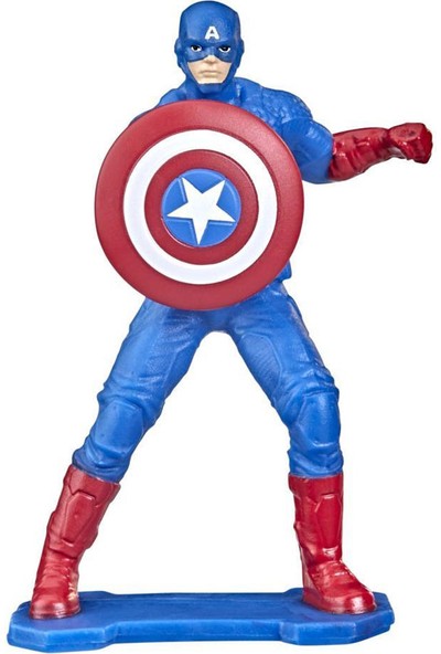 Captain Marvel Klasik 6 cm Figür Captain America