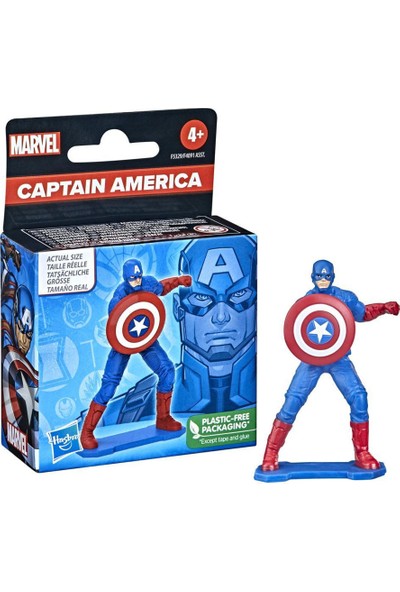 Captain Marvel Klasik 6 cm Figür Captain America