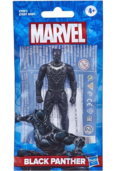 Captain Marvel Aksiyon Figürleri 9,5 cm Black Panther