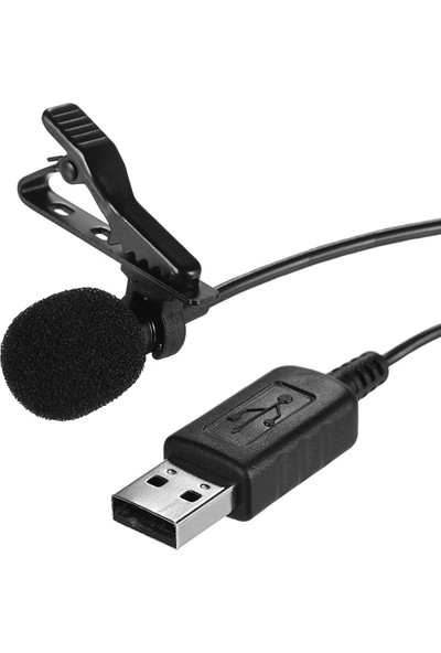 Docooler Mini Yaka Yaka Clip-Kondenser Mikrofon Mikrofon