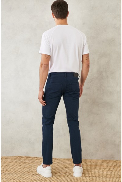 Altınyıldız Classıcs Erkek Lacivert 360 Derece Her Yöne Esneyen Rahat Slim Fit Pantolon