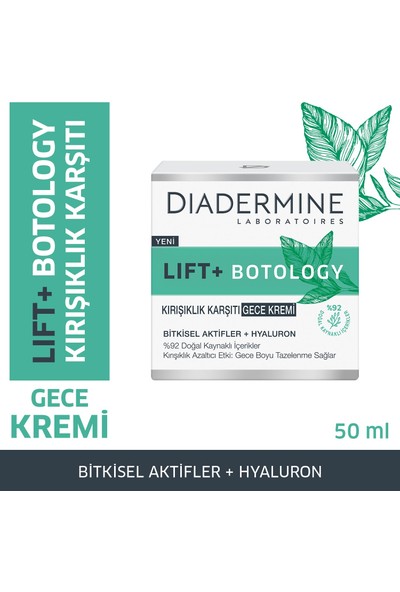 Diadermine Lift+ Botology Gece Kremi 50 ml