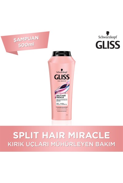 Gliss Schwarzkopf Gliss Split Hair Miracle Şampuan 500 ml