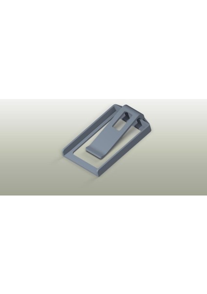 Para ve Kart Klipsi Plastik Aparat