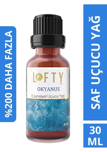 Okyanus  Uçucu Yağ  Buhurdanlık Esansı Konsantre Oda Kokusu  Esans Buhur Yağı 30ML