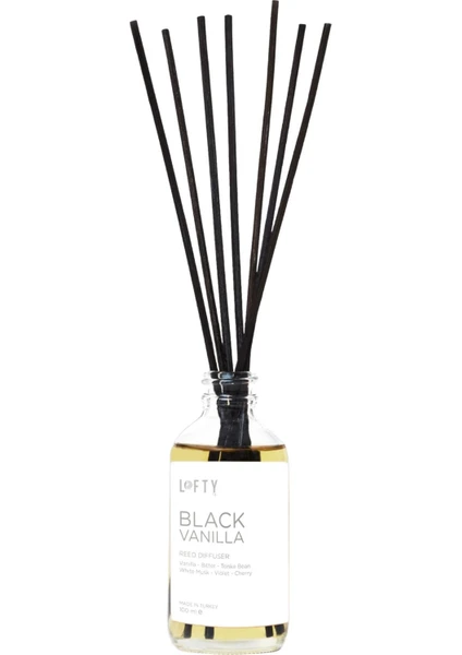 Black Vanilla Bambu Çubuklu Oda Kokusu 100 ml