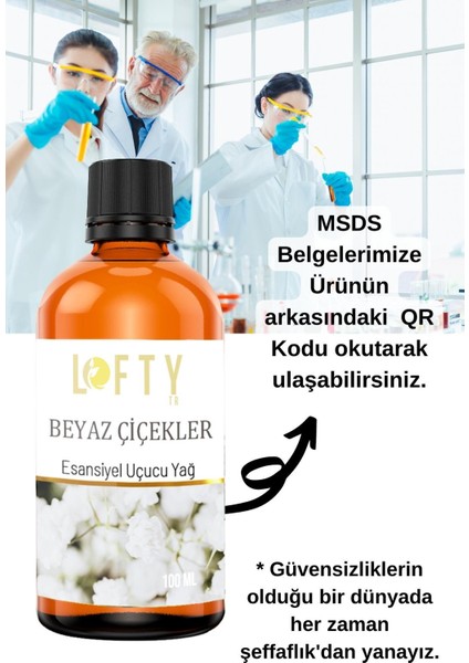 Limon Çiçeği Uçucu Yağ Buhurdanlık Esansı Oda Kokusu Uçucu Esansiyel Yağ Buhur Yağı 100ML