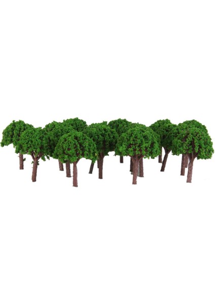 4x 50 Adet 1: 500 3 cm Model Demiryolu Manzarası Için Ağaçlar (Yurt Dışından) indirimleri