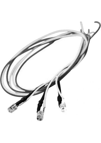 2x 5 Adet Sokak Haritası Beyaz LED Işık Lambası Aydınlatma Demiryolu Manzara Için (Yurt Dışından)