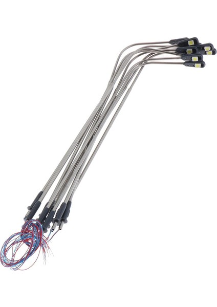 40 Parça 3 V Mini Sokak Işık Leds Lamba Parkı Manzara Düzeni 1:75 1: 100 (Yurt Dışından) modelleri