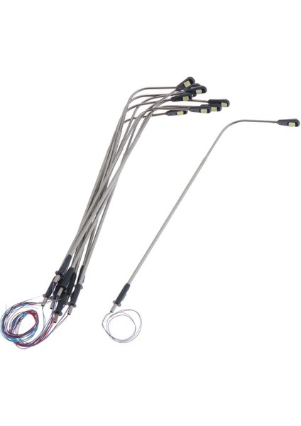 40'lı Mini Model Sokak Işıkları LED Sahne Düzeni 1:75 1: 100 Ho Oo Ölçer (Yurt Dışından) fırsatları