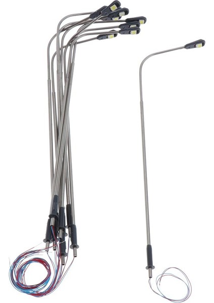 40'lı Mini Model Sokak Işıkları LED Sahne Düzeni 1:75 1: 100 Ho Oo Ölçer (Yurt Dışından) indirimleri