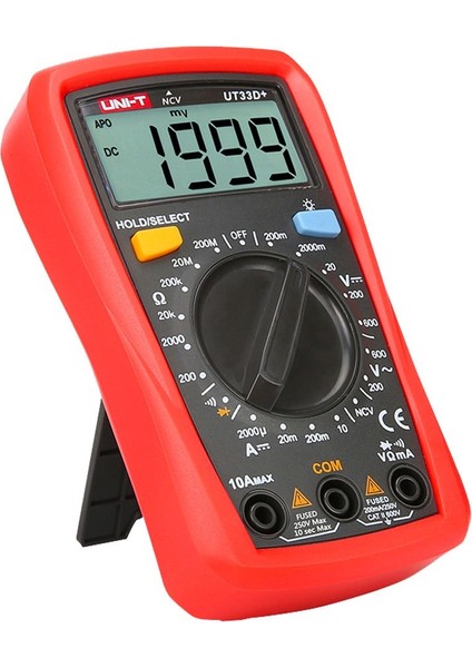 Powermaster PM-14624 Unı-T UT33D+ Dıgıtal Ölçü Aleti Multimetre