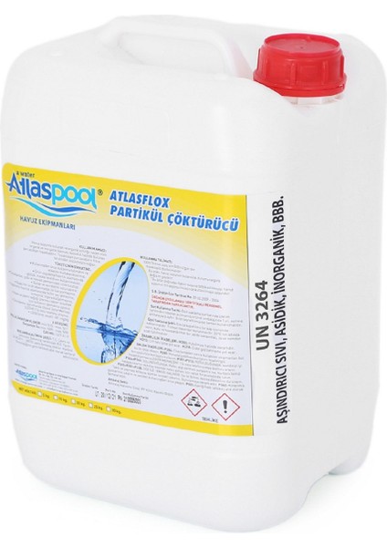 Sıvı Flokülant Çöktürücü 20 kg Liquit Flocculant