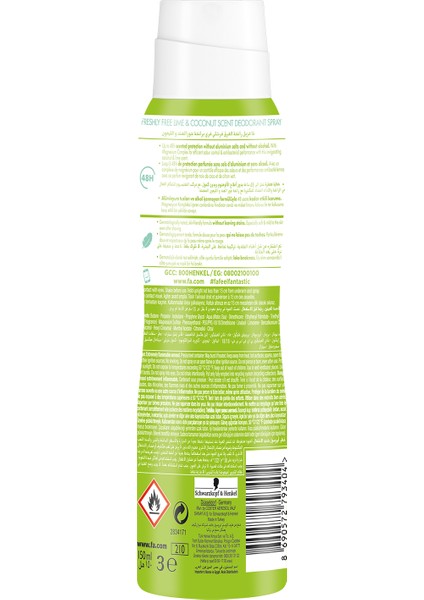 Freshly Free Misket Limonu & Hindistan Cevizi Deosprey modelleri