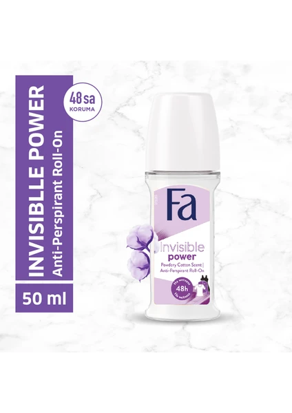 Invisible Power Kadın Terleme Karşıtı Roll-On 50 Ml 1 Adet