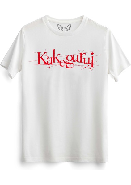 Kakegurui Anime Beyaz Tshirt
