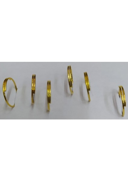 Küpe Kolye Takı Anahtarlık Olta Birbirine Ekleme Aparatı Altın Metal Avize Kancası (100) Adet Avize Bağlantı Halkası 10MM modelleri