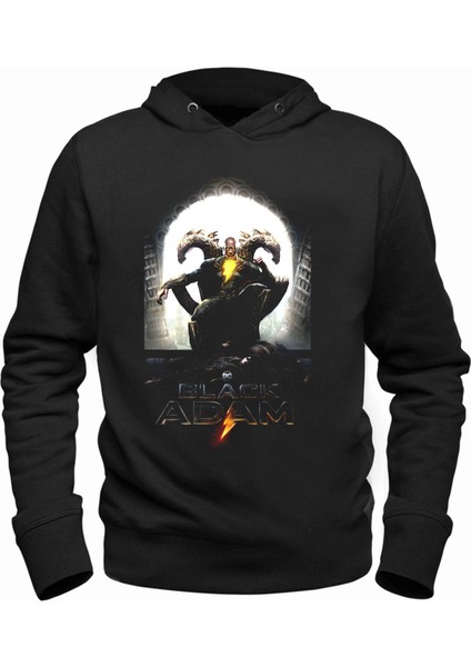 Black Adam Siyah Sweatshirt