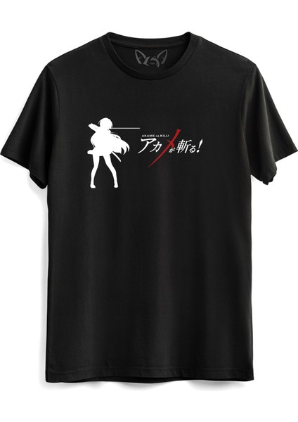 Akame Ga Kill Anime Siyah Tshirt