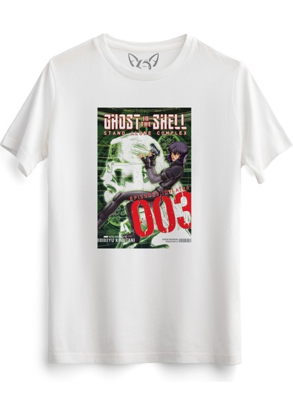 Ghost In The Shell Beyaz Tshirt