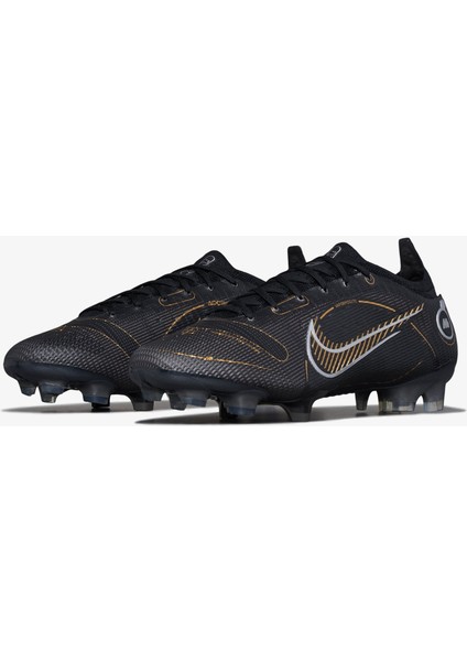 Vapor 14 Elite Fg Erkek Çim Zemin Kramponu DJ2837007 Siyah