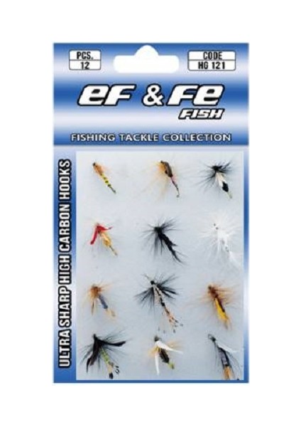 Fly Sinek Iğne Seti Hg 121 - 1 Paket 12Lİ