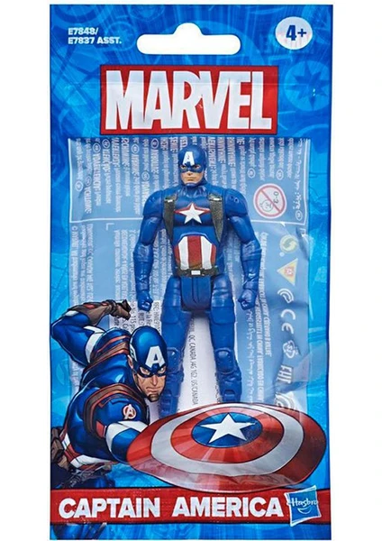 Captain Marvel Aksiyon Figürleri 9,5 cm Captain America