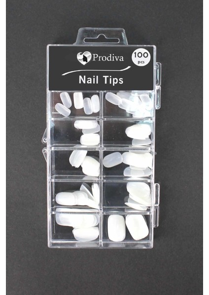 100'LÜ Kutulu Takma Tırnak - Nail Tips 58 No