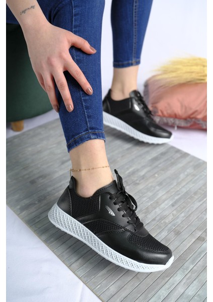 Monica Kalın Taban Fileli Kadın Sneaker