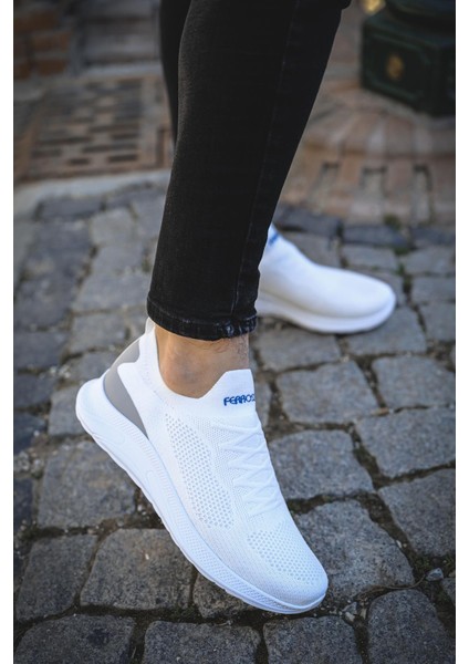 Ossa Slip On Nefes Alan Kalın Taban Erkek Sneaker