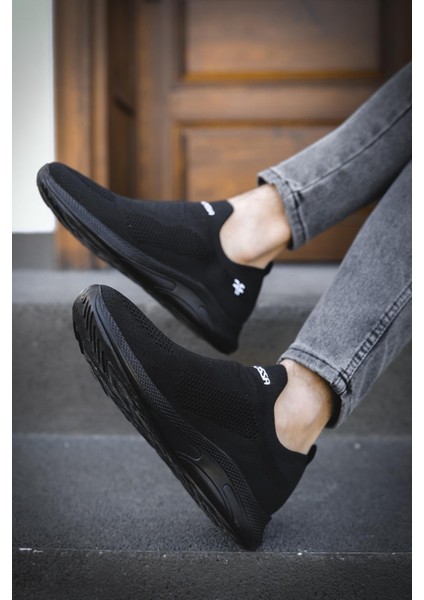 Ossa Slip On Nefes Alan Kalın Taban Erkek Sneaker