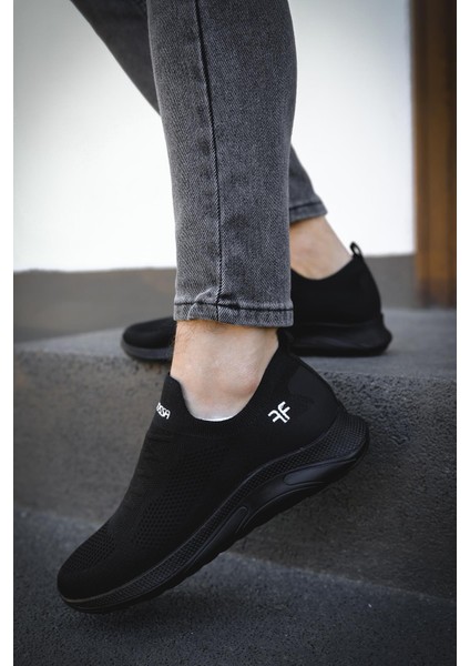 Ossa Slip On Nefes Alan Kalın Taban Erkek Sneaker