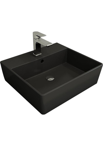 Bocchi Milano Lavabo 50 Cm Mat Antrasit 1216-020-0126