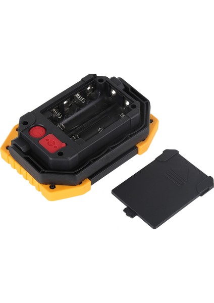 30 W Beyaz Işık Cob LED Çalışma Işık, 2X18650 Veya 4 x Aa Piller Powered Açık Acil Lamba Spot (Yurt Dışından)